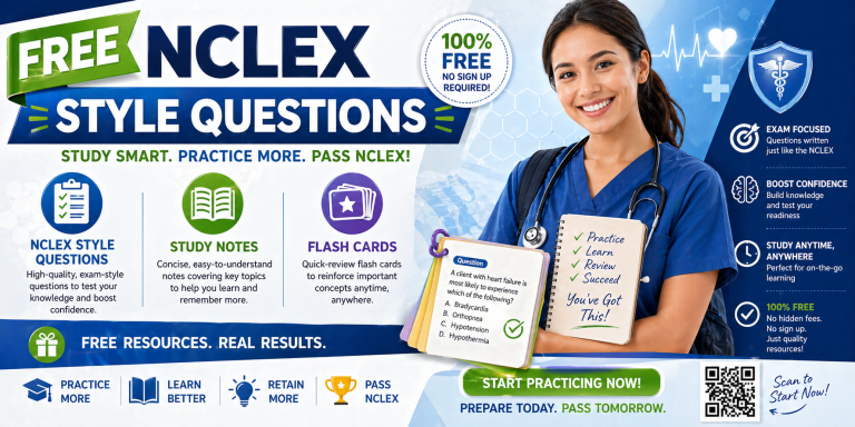 Free Mastery Practice Quiz  For  Student Nurses course image